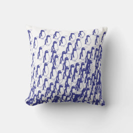 Almofada Uma pilha dos pinguins