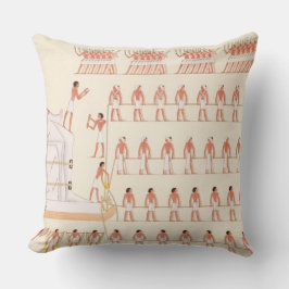 Almofada Uma pintura de parede em Beni Hasan que descreve