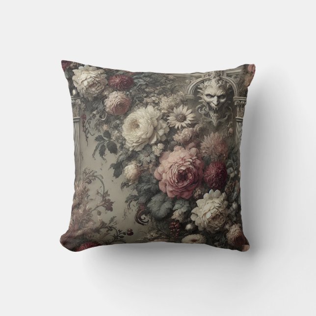 Almofada Uma tarde com Bram Stoker - Vitoriano Gótico (Frente)