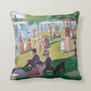 Almofada Uma tarde de domingo em La Grande Jatte, Seurat