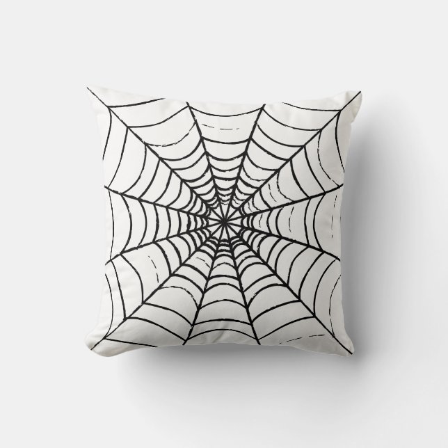 Almofada Uma Web de aranha simples (Frente)