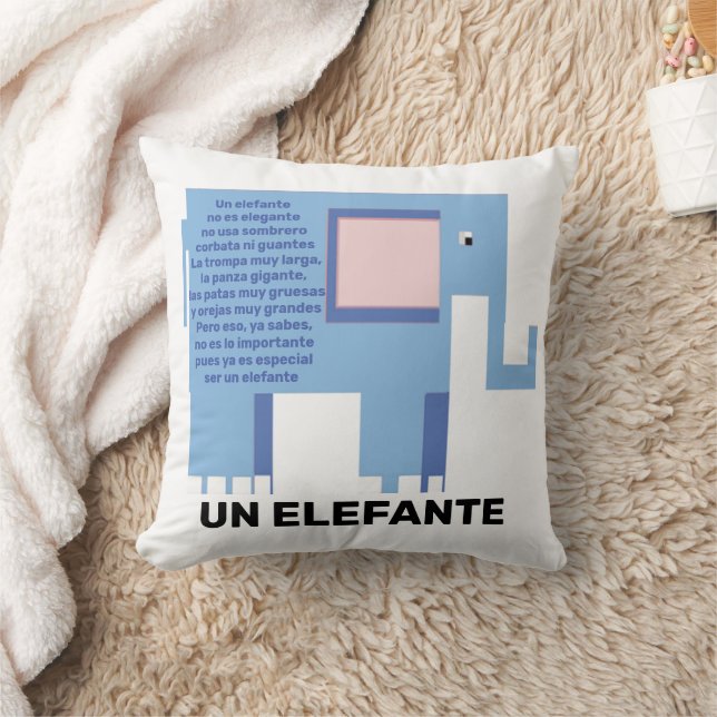 Almofada un elefante (Cobertor)