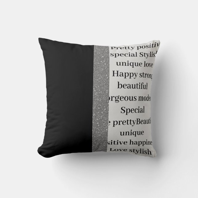 almofada única e na moda (Frente)