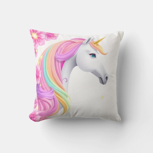 Almofada Unicorn Throw pillow (Frente)