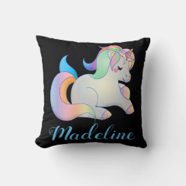 Almofada Unicórnio Colorido Personalizado