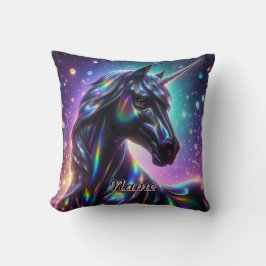 Almofada Unicórnio num Fundo Magical Sparkle