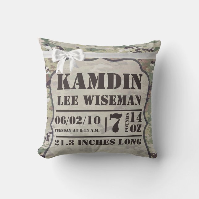 Almofada Uniforme de Camo OCP do Exército de Travesseiros d (Frente)