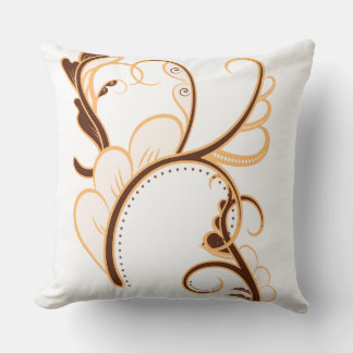 Almofada Unique design of curved branch motif pillow