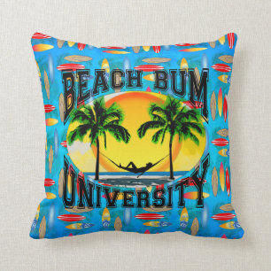 Almofada Universidade do vagabundo da praia