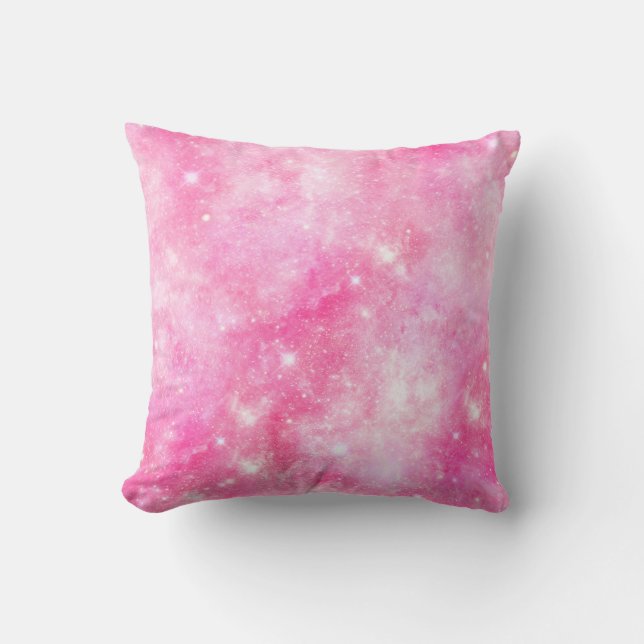 Almofada Universo Galáxico Rosa (Frente)