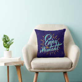 Almofada Uplifando Mensagens para uma Exibição Positiva
