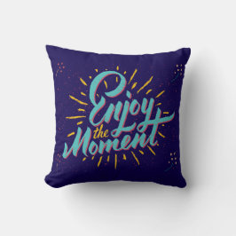 Almofada Uplifando Mensagens para uma Exibição Positiva