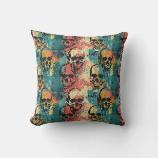 Almofada Urban Art Skull Pillow Design A45