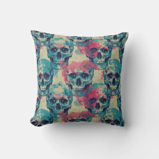Almofada Urban Art Skull Pillow Design A97