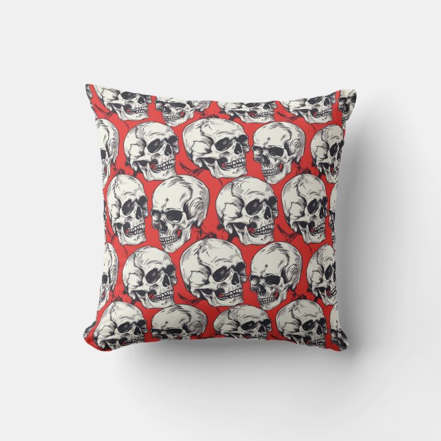 Almofada Urban Art Skull Pillow Design B2 (Frente)