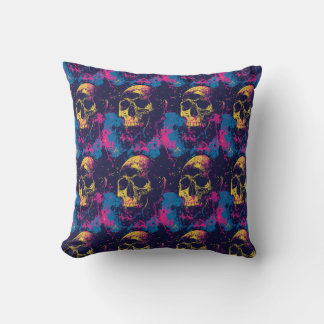 Almofada Urban Art Skull Pillow Design, cojin B12