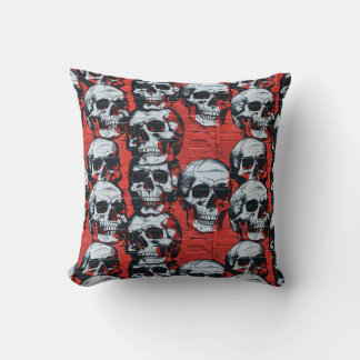 Almofada Urban Art Skull Pillow Design, Cojín C84