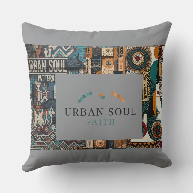 Almofada Urban Soul City   (Verso)