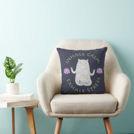 Almofada Urbano Inalar, Exalar Yoga Urso