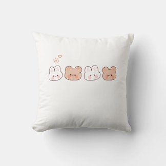 Almofada Urso Adorável Fofo – Decoração de Animal Aconchega