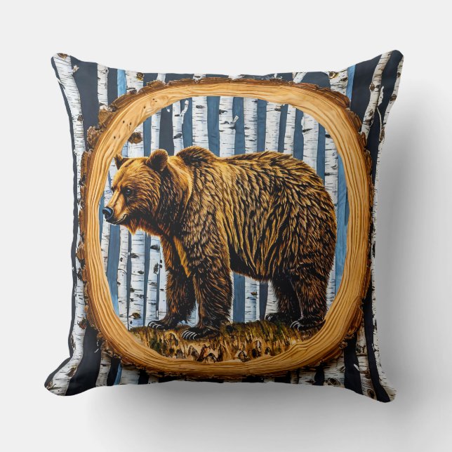 Almofada Urso Cinzento (Frente)