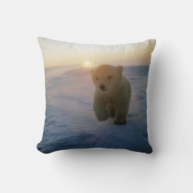 Almofada Urso Cub de #2-Polar (Frente)