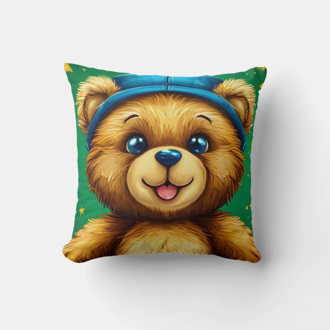 Almofada Urso de desenho animado (Frente)