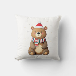 Almofada Urso de Natal