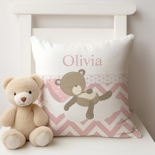 Almofada Urso de peluche de Nápoles Cujo Monograma Persona