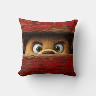 Almofada Urso de pelúcia engraçado 