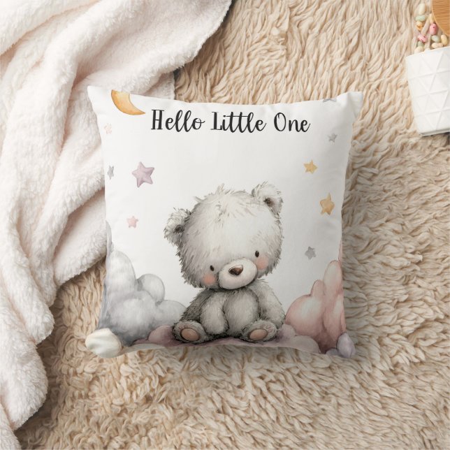 Almofada Urso de Teddy "Alô Pequeno" (Cobertor)