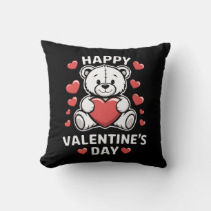 Almofada Urso do Dia dos Namorados feliz vday