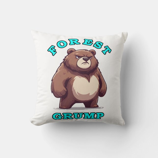 Almofada Urso Engraçado (Frente)