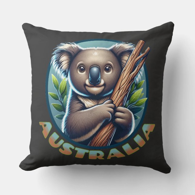 Almofada Urso Koala Australiano (Frente)