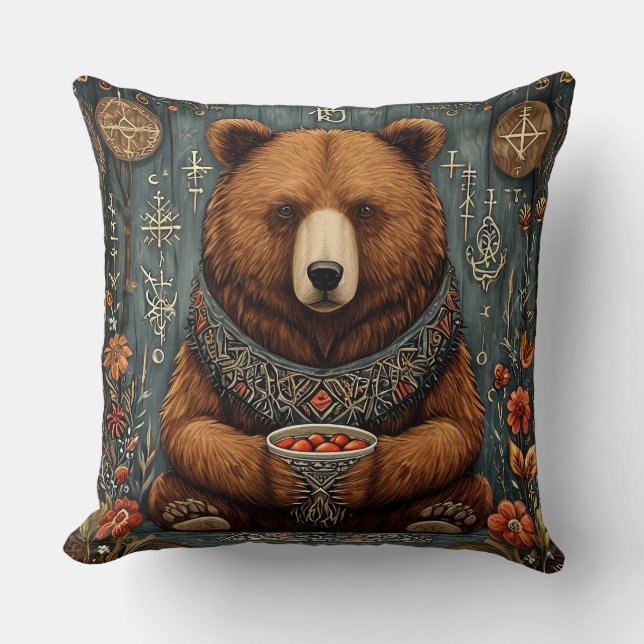 Almofada Urso majestoso (Frente)