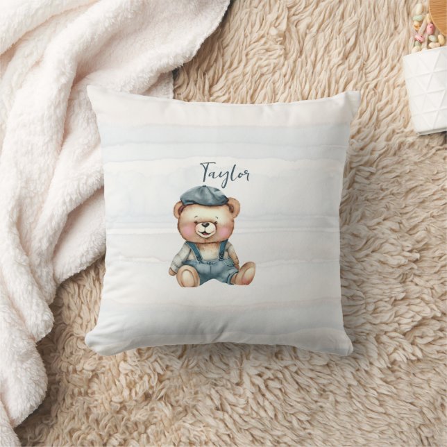 Almofada Urso Personalizado Encantado (Cobertor)