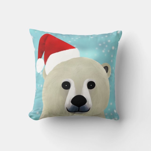 Almofada Urso Polar (Frente)