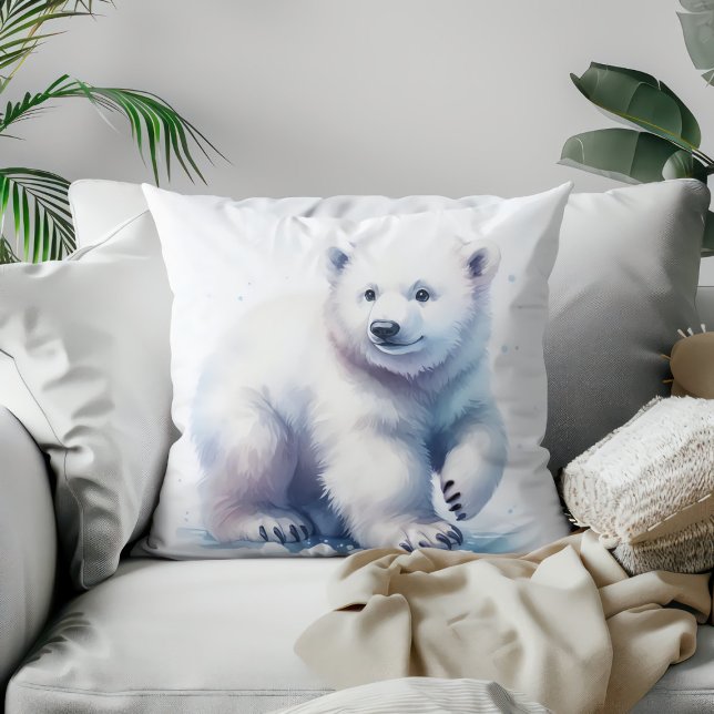 Almofada Urso Polar Legal, Tranquilo e Imparável (Criador carregado)