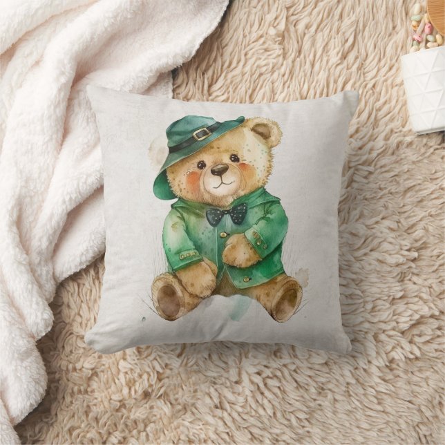 Almofada Urso Teddy Irlandês (Cobertor)