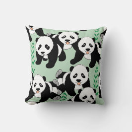 Almofada Ursos de panda gráficos