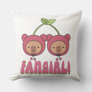 Almofada Ursos Fofos Kawaii Fantasia de Cereja Fã