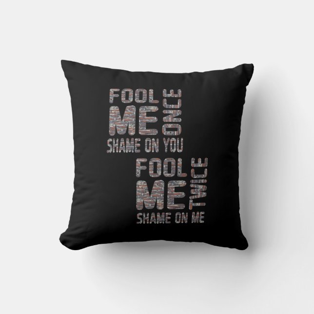Almofada US Flag Black and White Vintage Retro (Frente)
