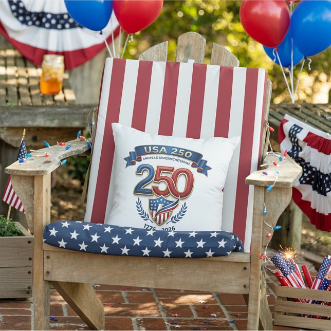 Almofada USA 250 celebration (Criador carregado)