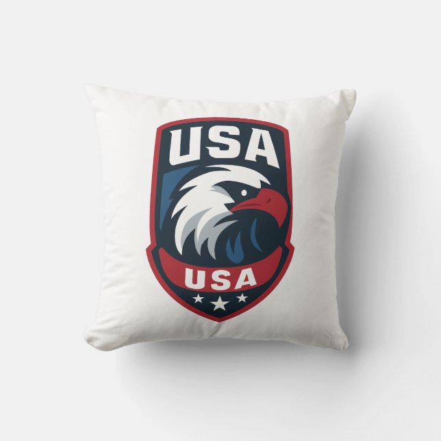 Almofada USA Eagle Sports Crest (Frente)
