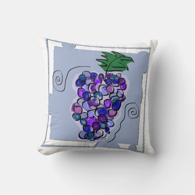 Almofada Uvas Whimsy (Frente)