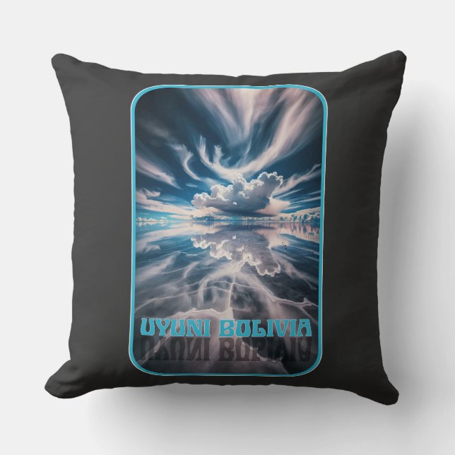 Almofada Uyuni Salt Apartamentos Bolívia (Frente)
