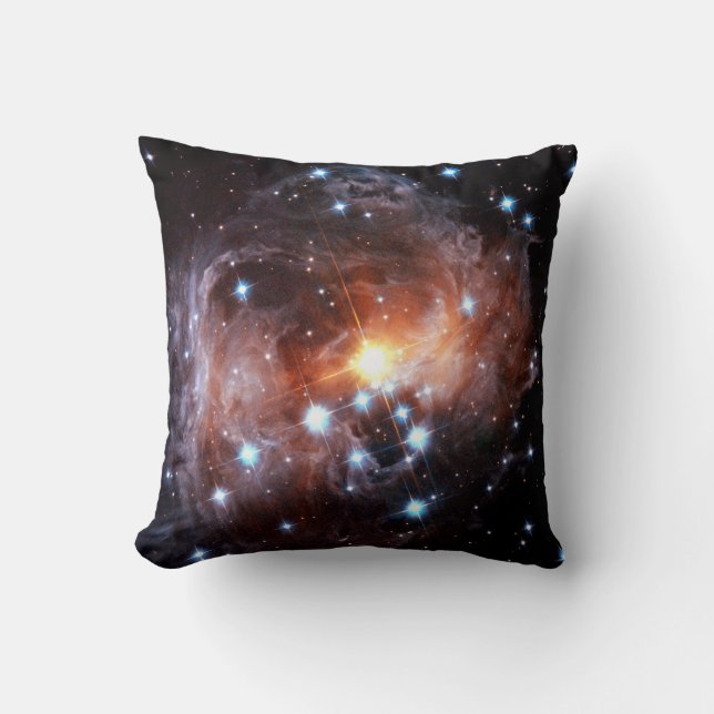 Almofada V838 Foto da Supergigante Estrela Vermelha Monocer (Frente)