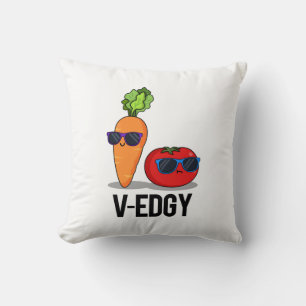 Almofada V-Edgy Funny Veggie Pun