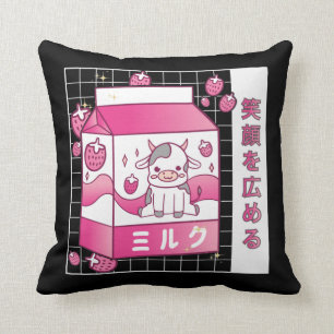 Almofada Vaca-de-leite de morango japonesa