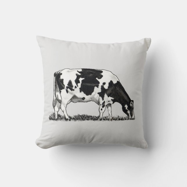 Almofada Vaca Leiteira Holstein (Frente)